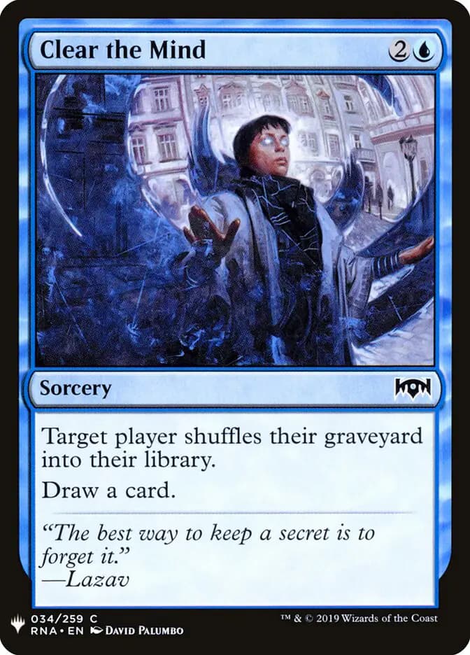 Card image of Clear the Mind