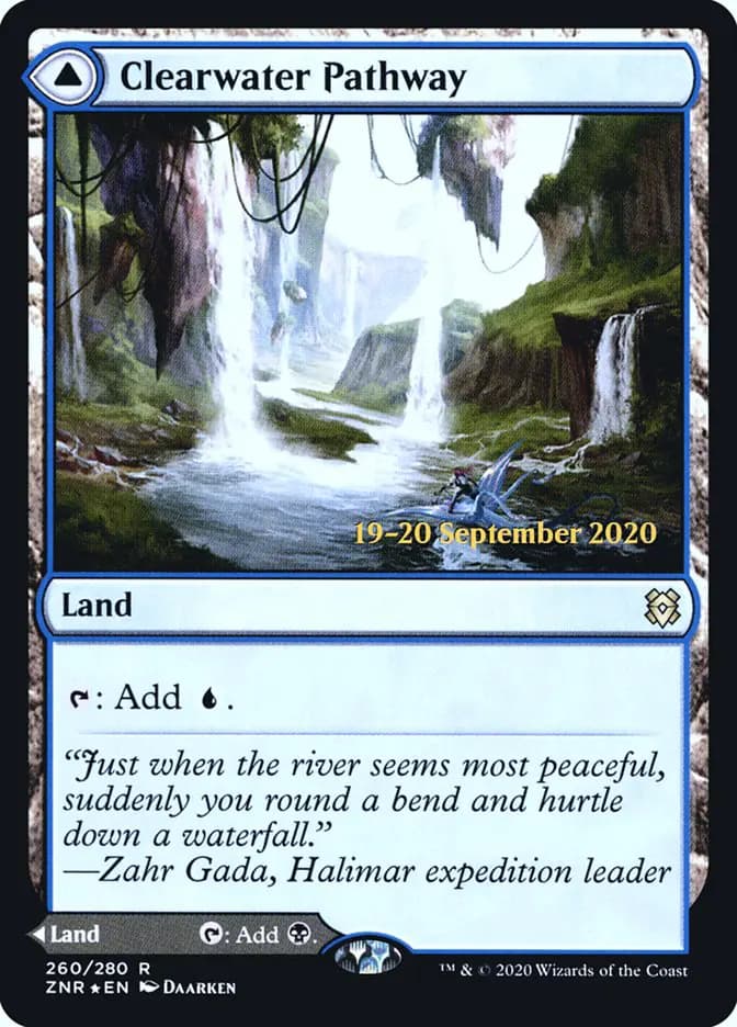Card image of Clearwater Pathway / Murkwater Pathway