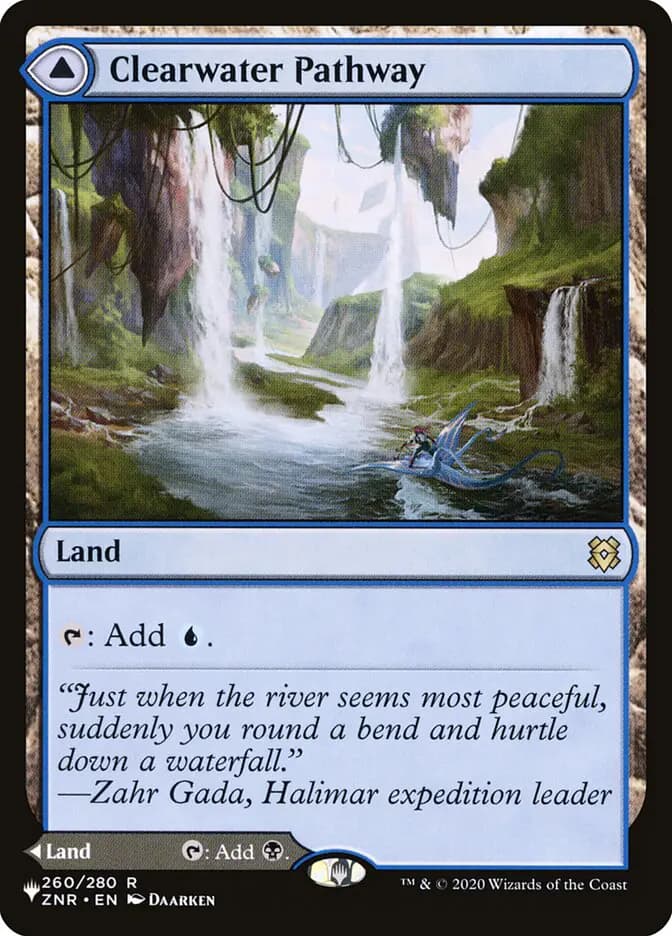 Card image of Clearwater Pathway / Murkwater Pathway