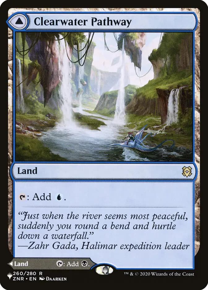 Card image of Clearwater Pathway / Murkwater Pathway