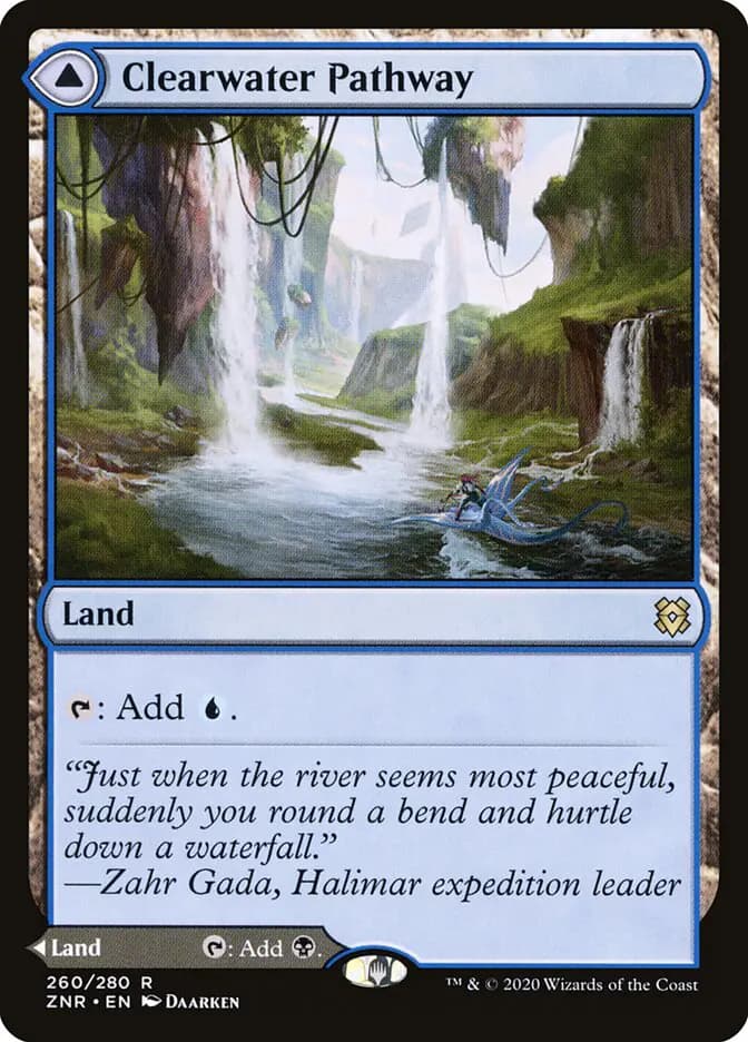 Card image of Clearwater Pathway / Murkwater Pathway