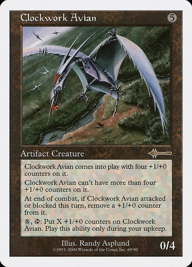 Card image of Clockwork Avian
