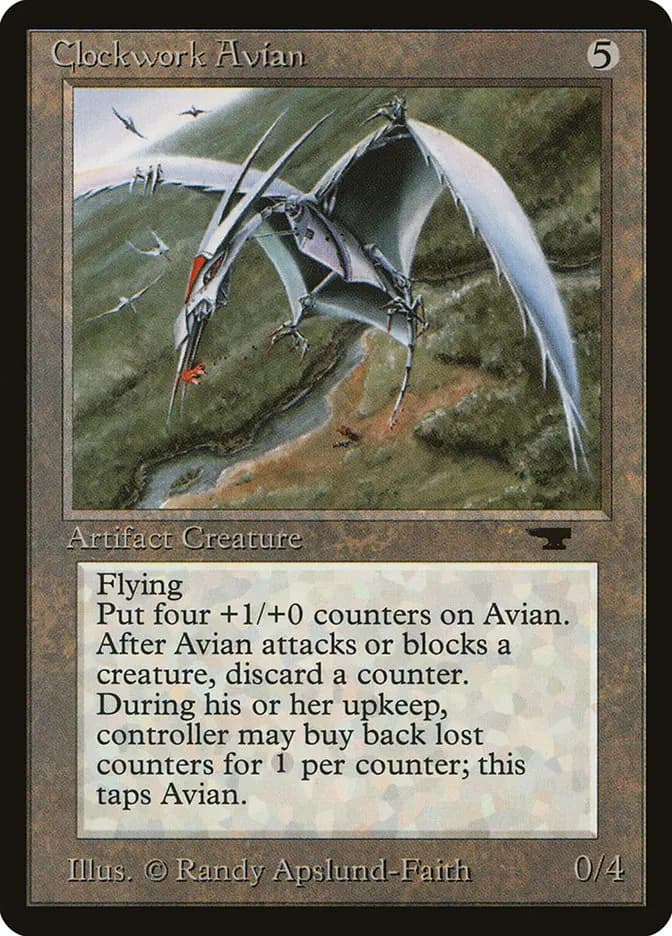 Card image of Clockwork Avian