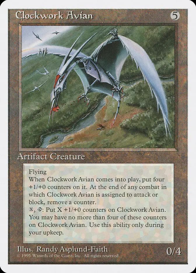 Card image of Clockwork Avian