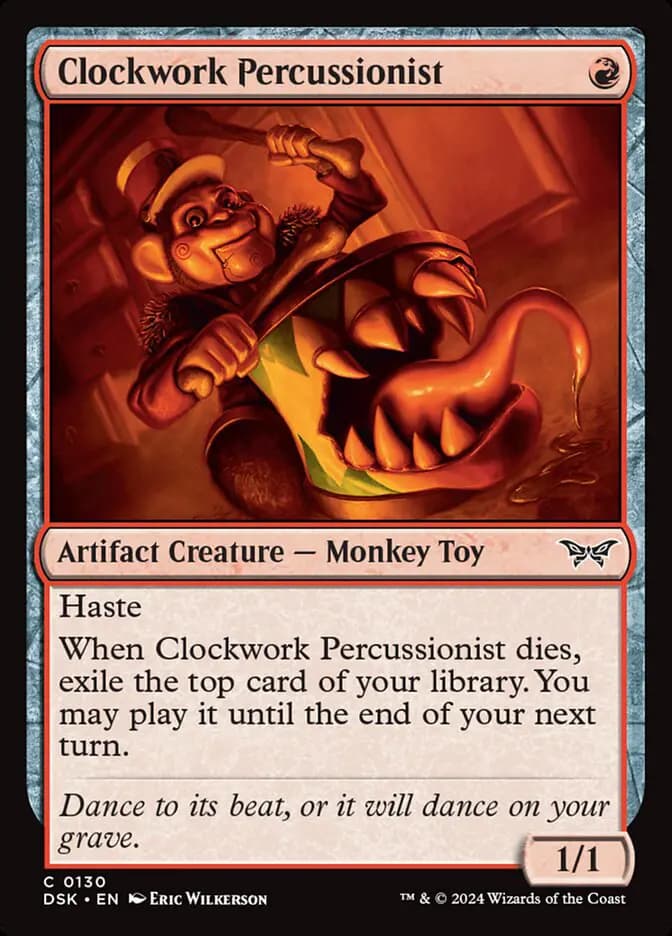 Card image of Clockwork Percussionist