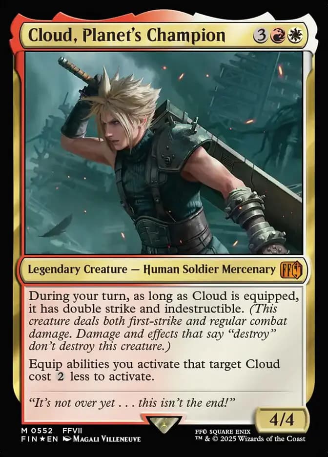 Card image of Cloud, Planet's Champion