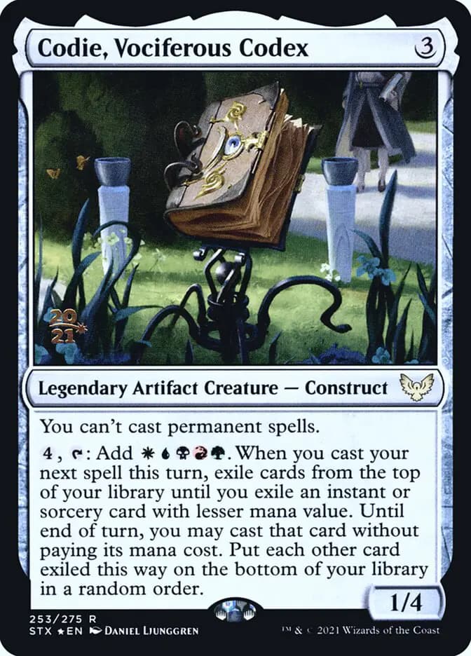 Card image of Codie, Vociferous Codex
