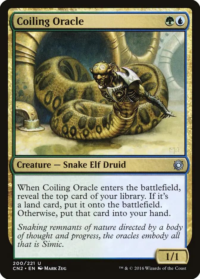 Card image of Coiling Oracle