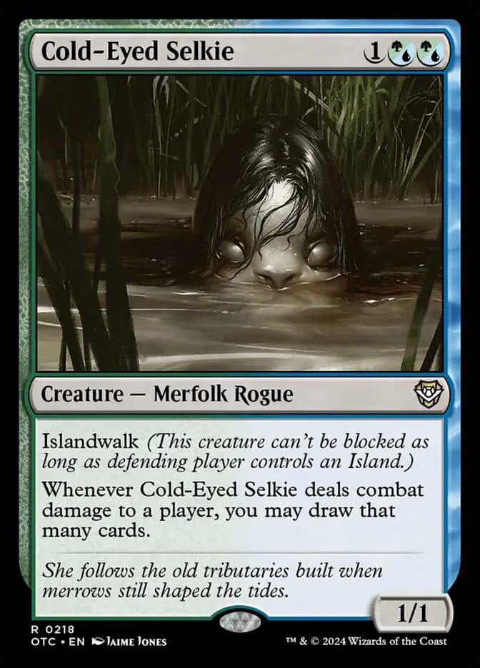 Card image of Cold-Eyed Selkie