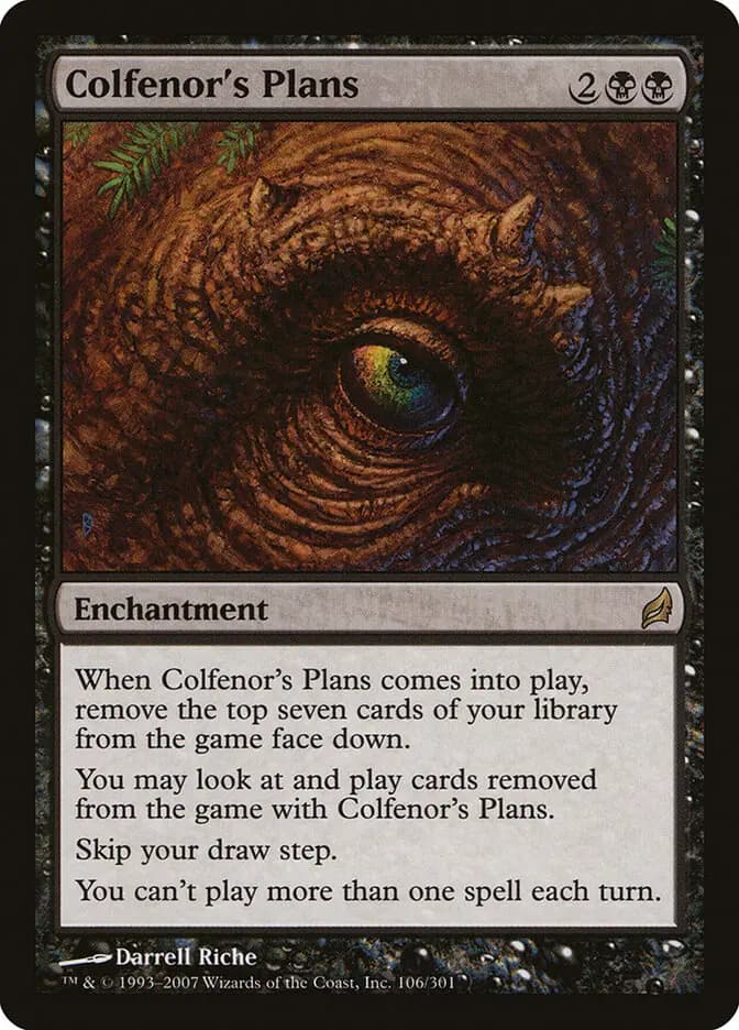 Card image of Colfenor's Plans