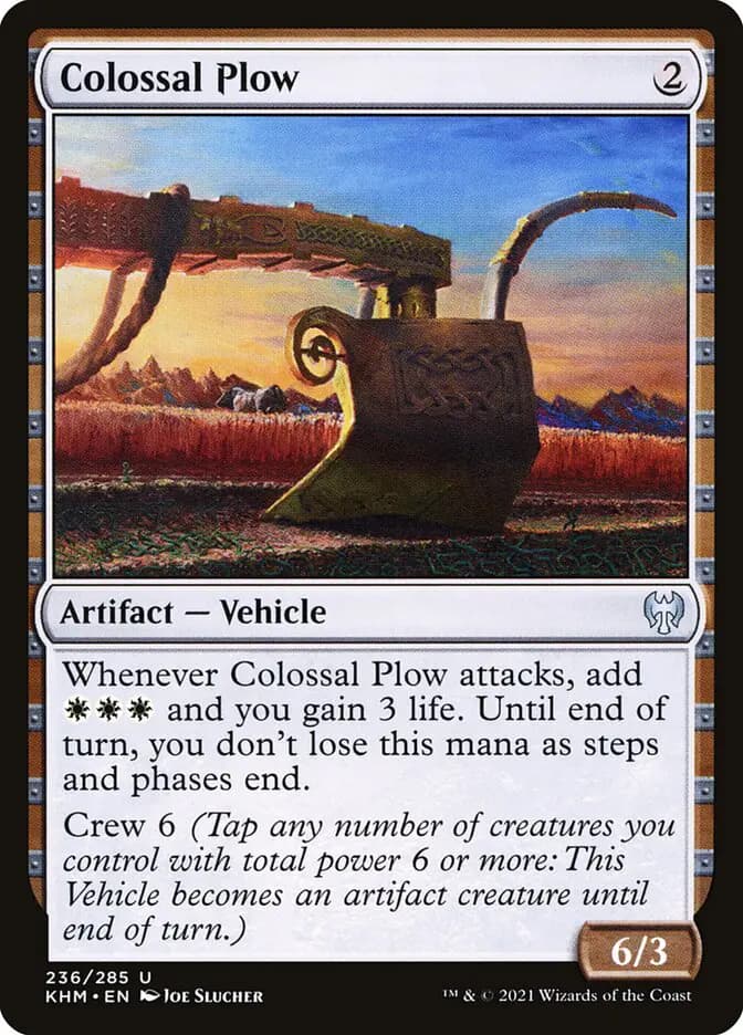Card image of Colossal Plow