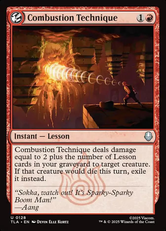 Card image of Combustion Technique