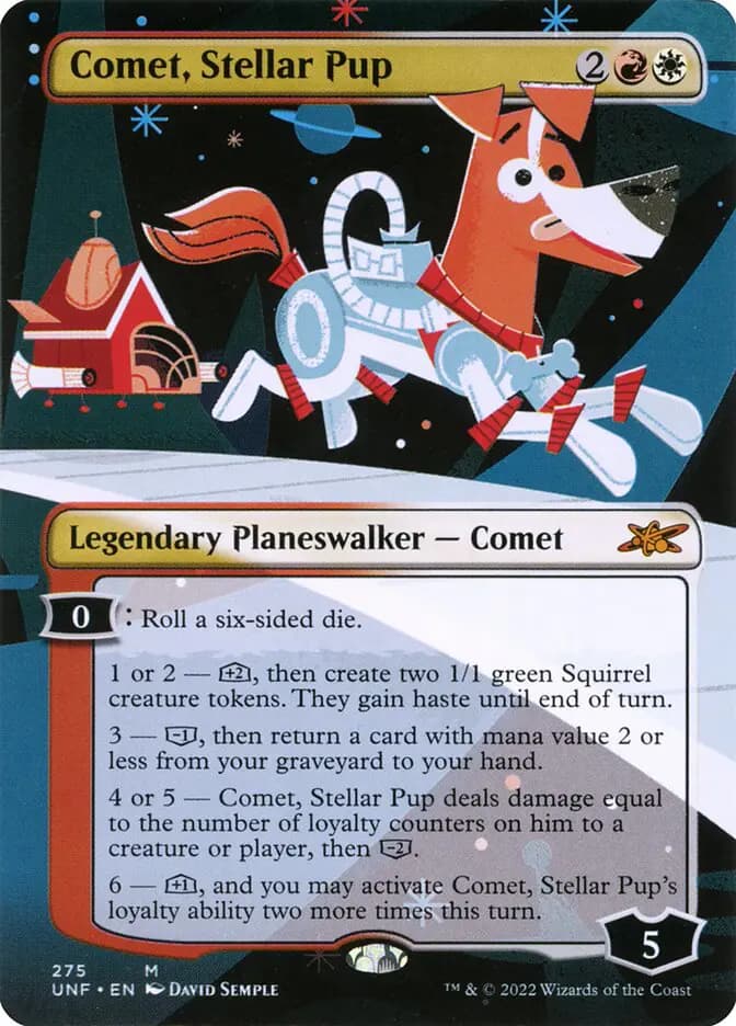 Card image of Comet, Stellar Pup