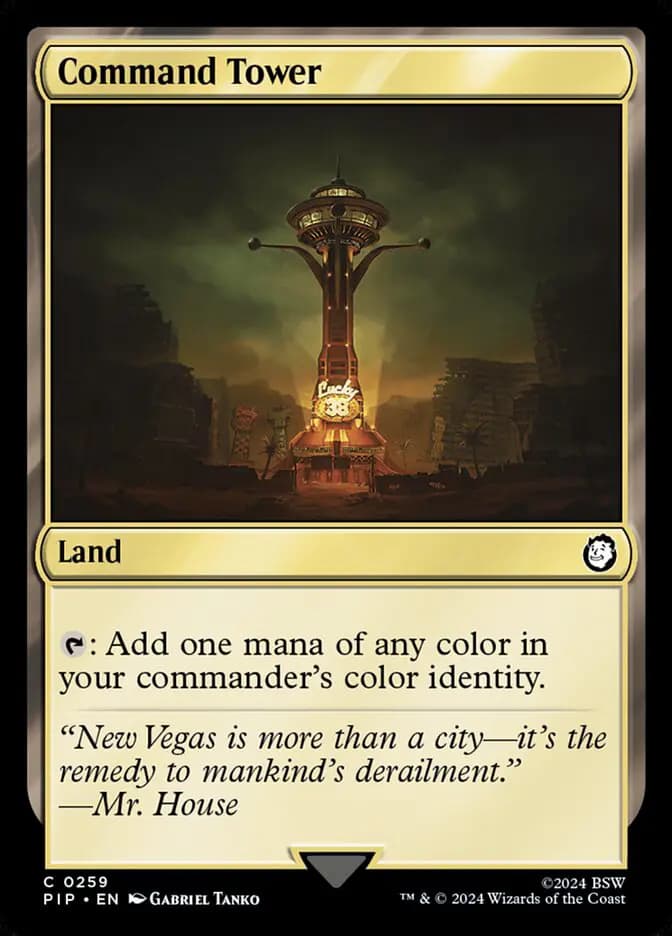 Card image of Command Tower