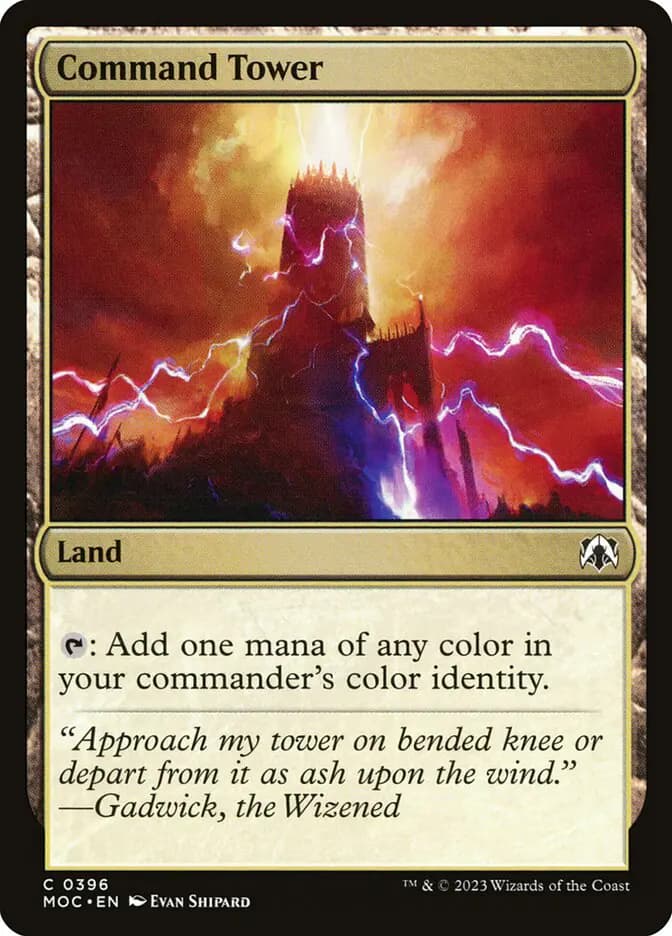 Card image of Command Tower