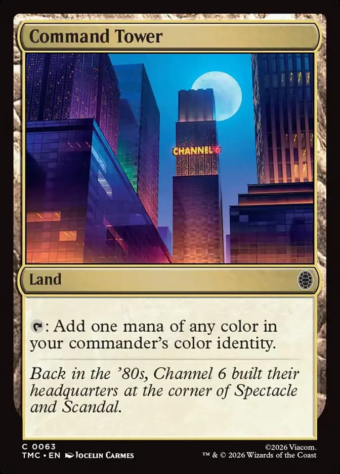 Card image of Command Tower