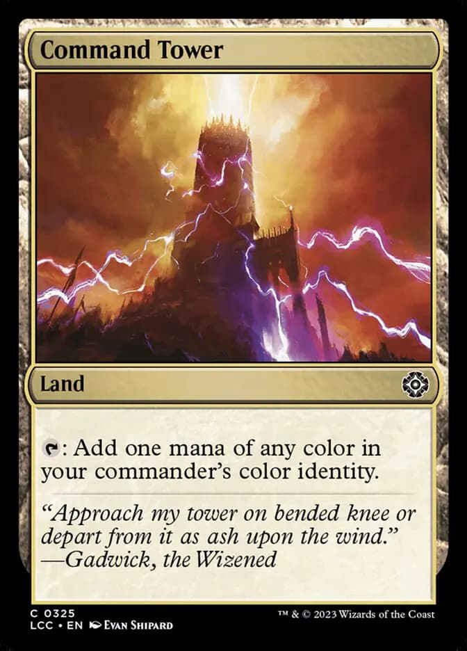 Card image of Command Tower