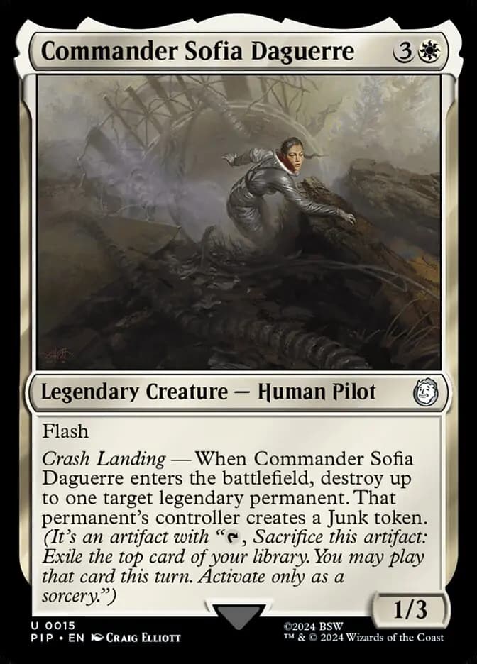 Card image of Commander Sofia Daguerre