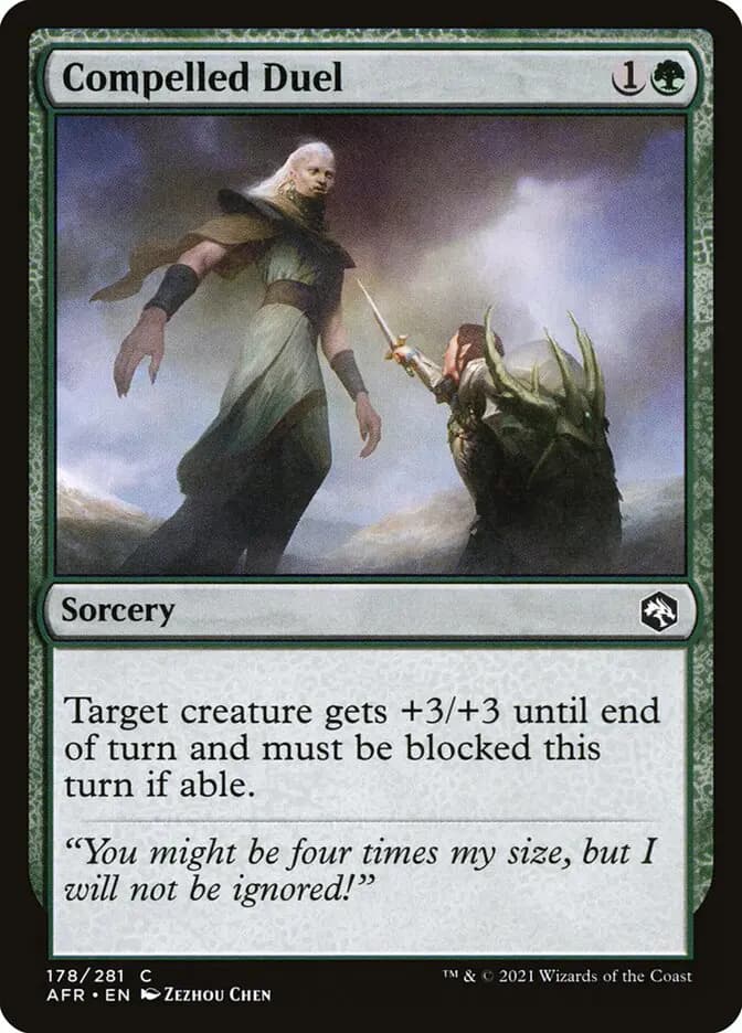 Card image of Compelled Duel