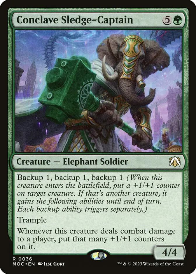 Card image of Conclave Sledge-Captain