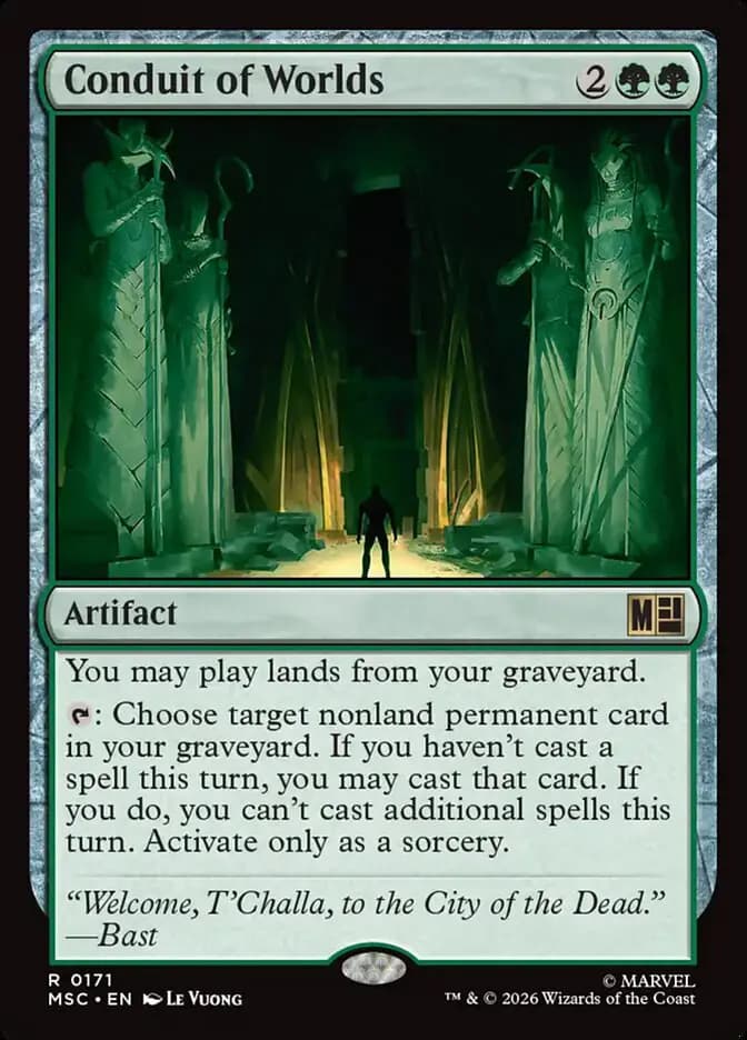 Card image of Conduit of Worlds