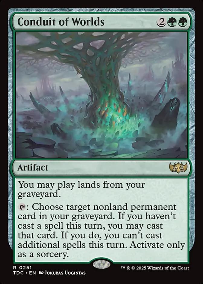 Card image of Conduit of Worlds