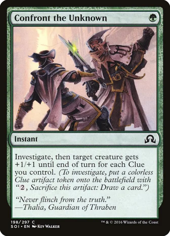Card image of Confront the Unknown