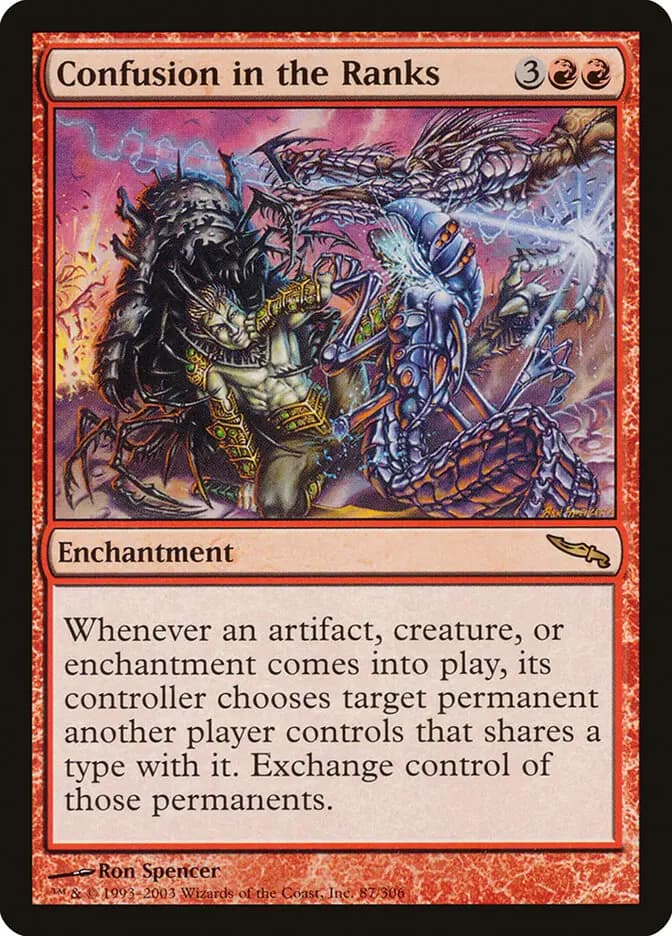 Card image of Confusion in the Ranks