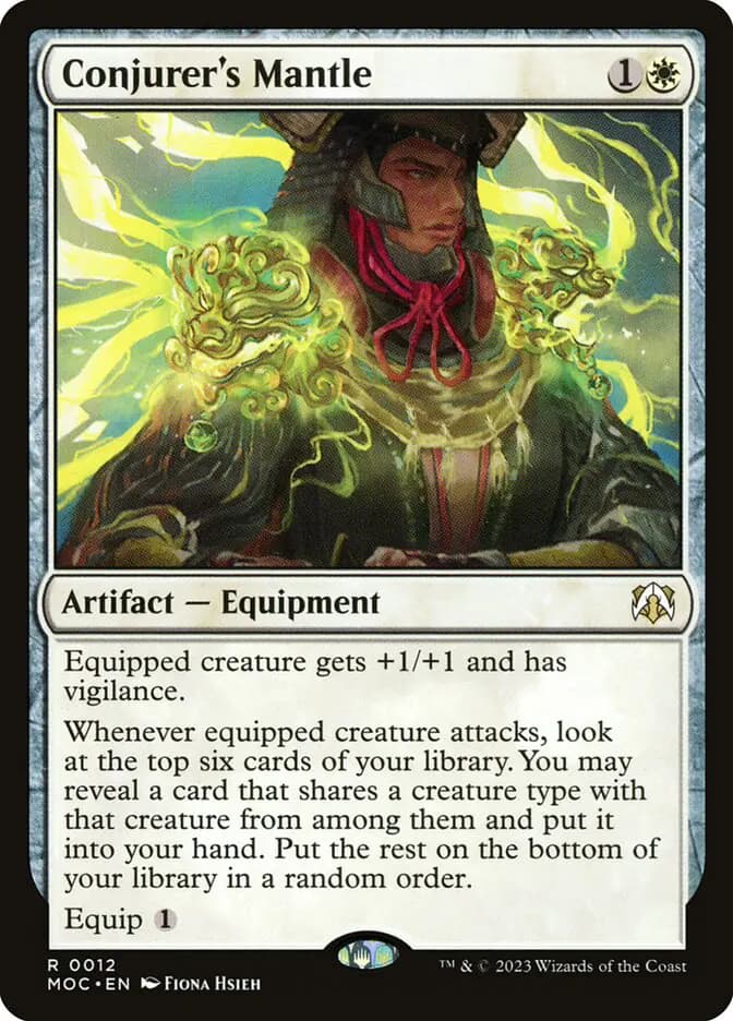 Card image of Conjurer's Mantle