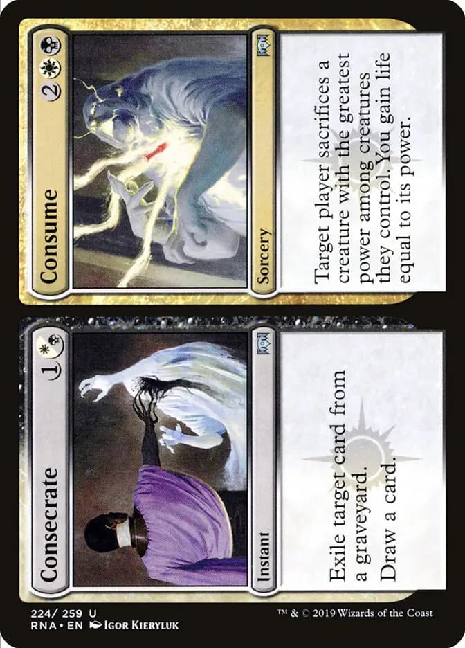 Card image of Consecrate / Consume