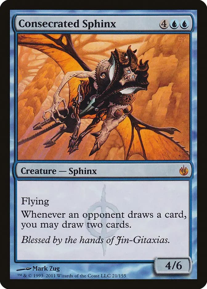 Card image of Consecrated Sphinx