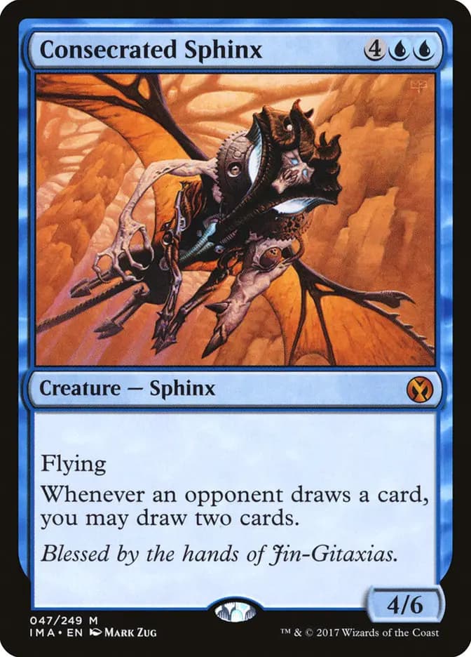 Card image of Consecrated Sphinx