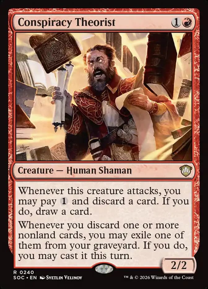 Card image of Conspiracy Theorist