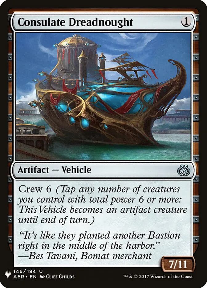 Card image of Consulate Dreadnought