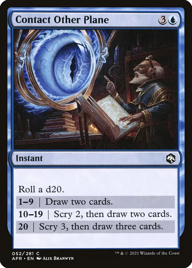 Card image of Contact Other Plane
