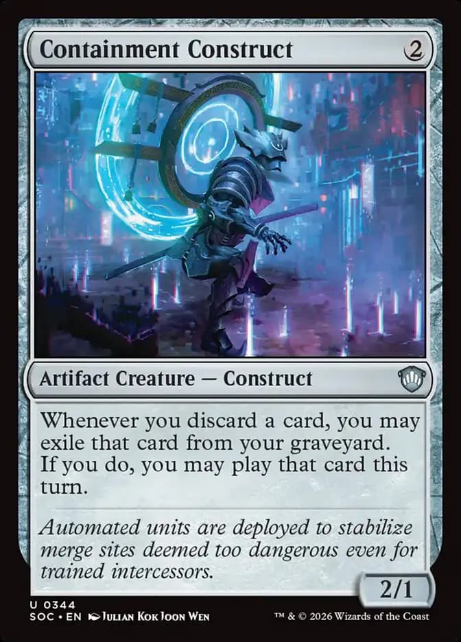 Card image of Containment Construct
