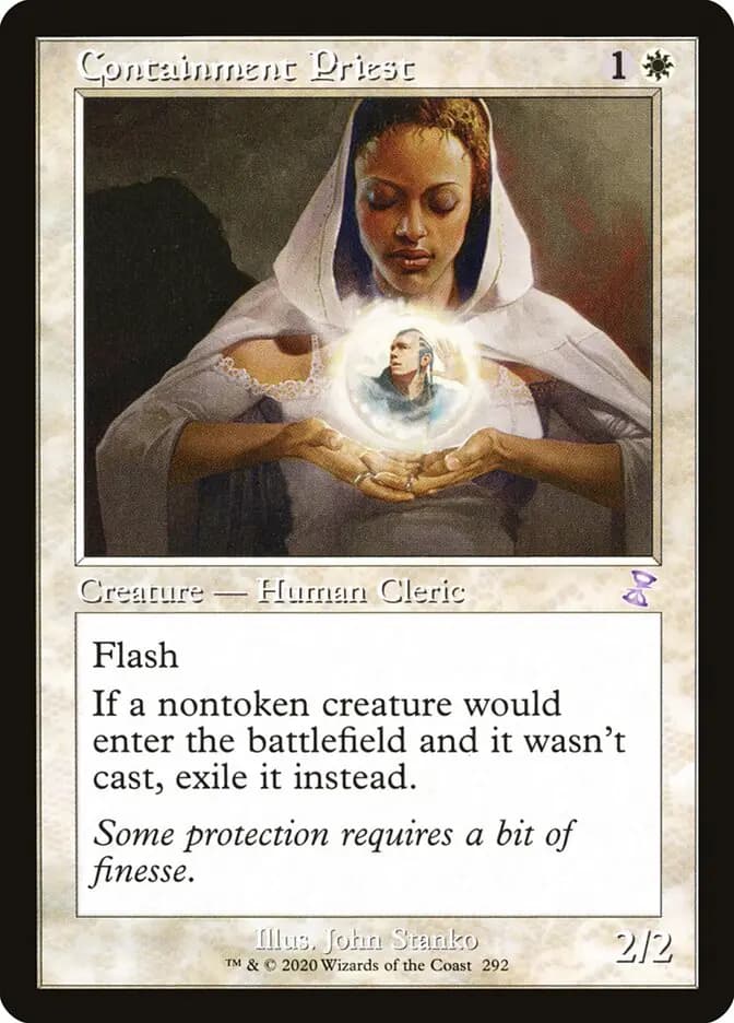 Card image of Containment Priest