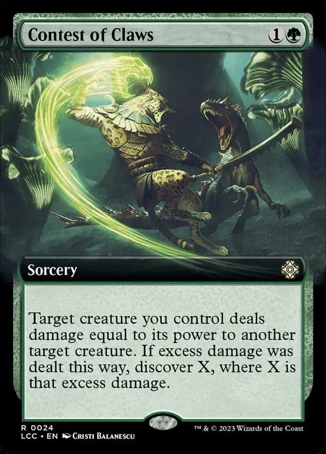 Card image of Contest of Claws