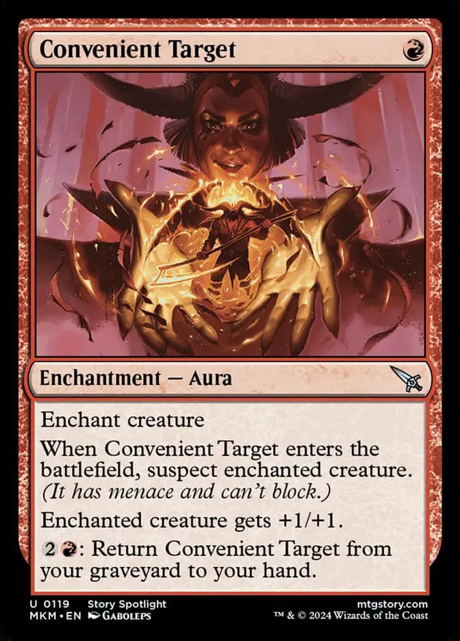 Card image of Convenient Target