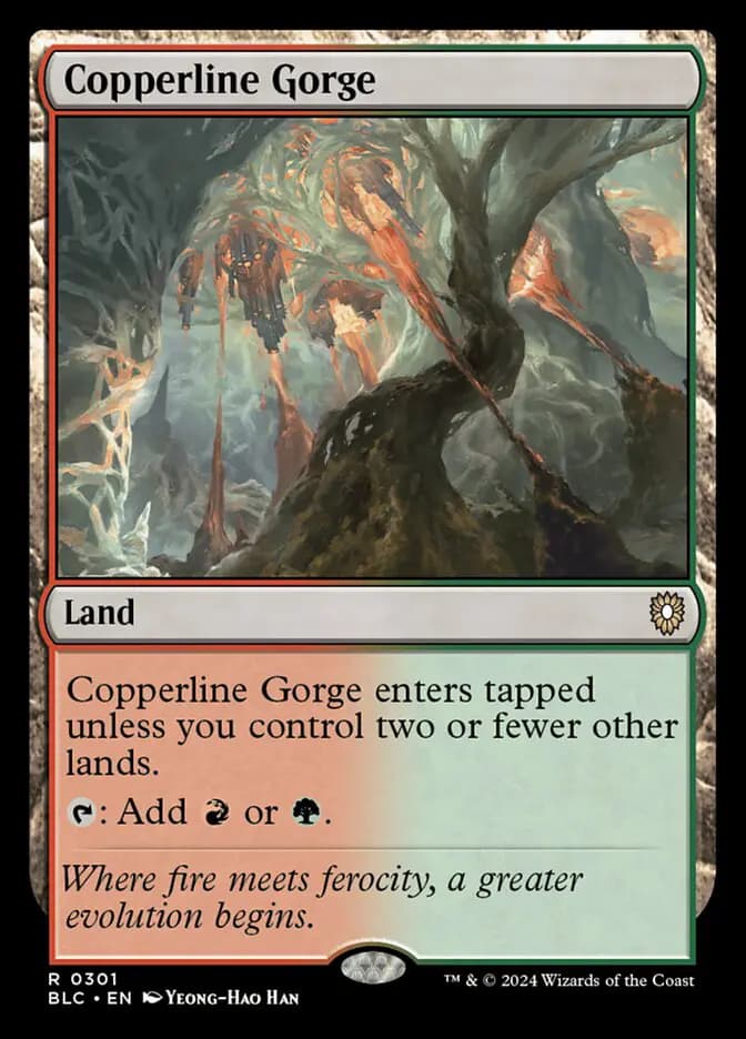 Card image of Copperline Gorge