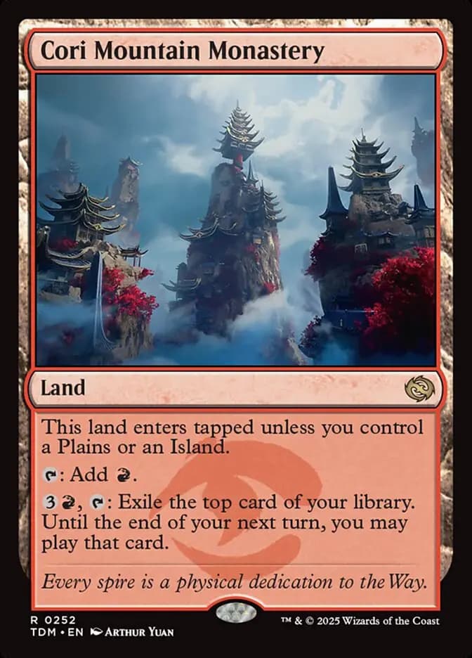 Card image of Cori Mountain Monastery