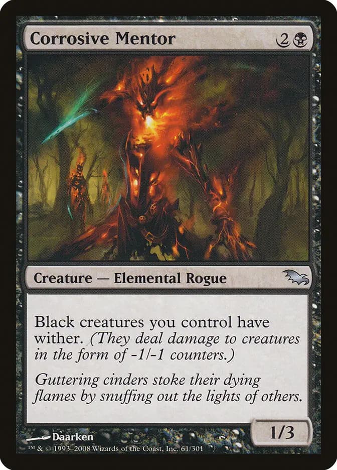 Card image of Corrosive Mentor