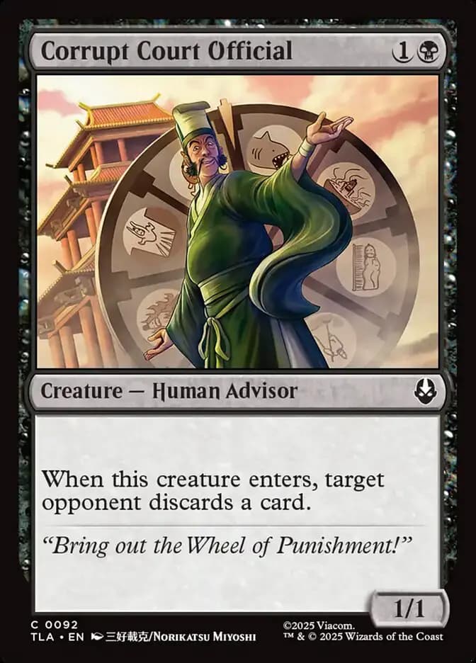 Card image of Corrupt Court Official