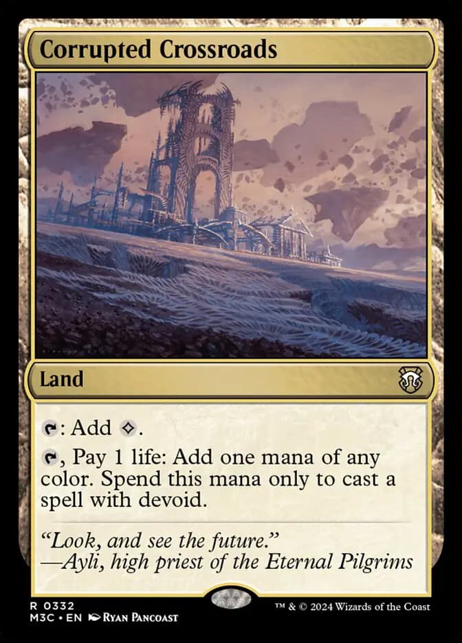 Card image of Corrupted Crossroads