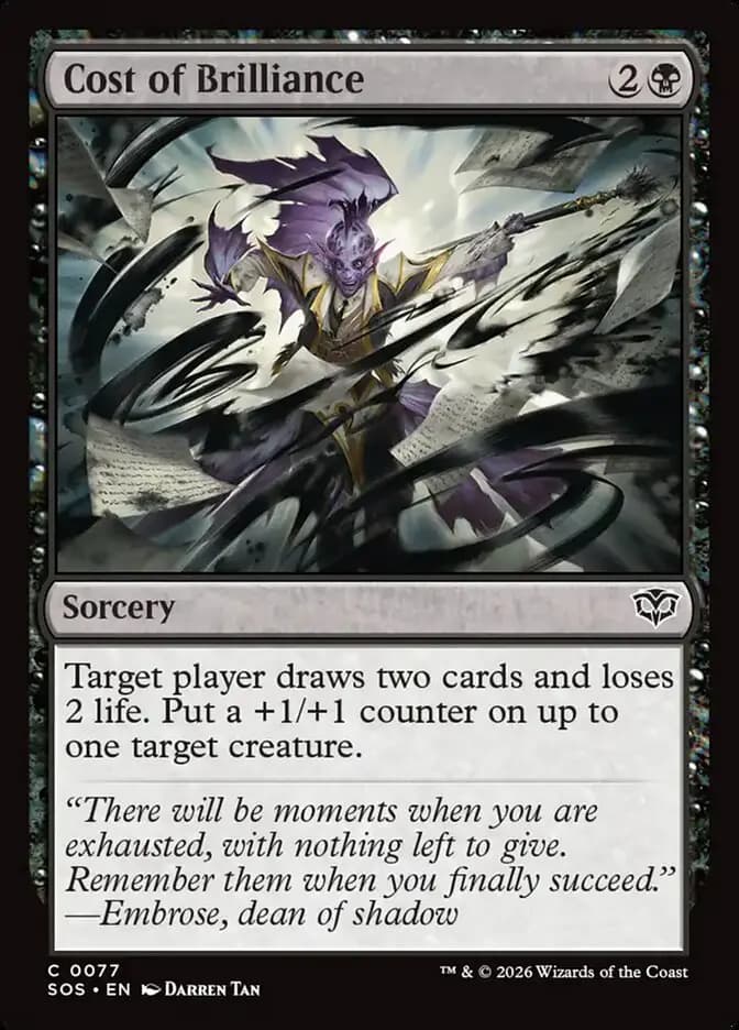 Card image of Cost of Brilliance