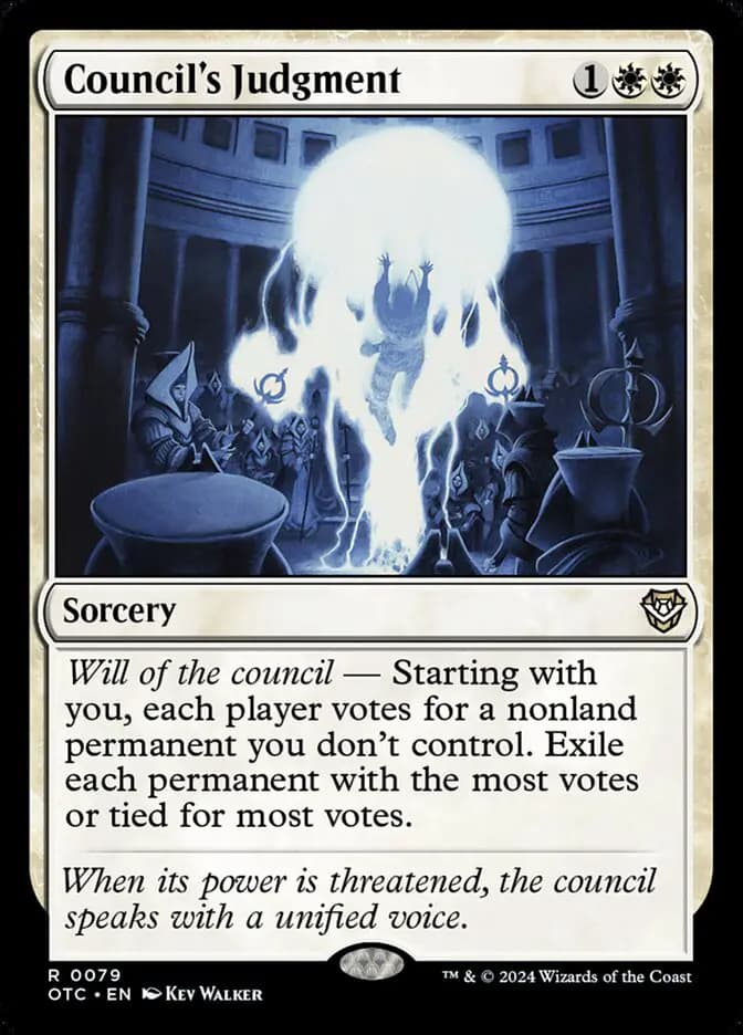 Card image of Council's Judgment