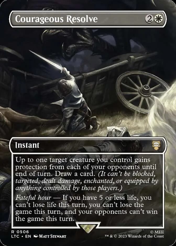 Card image of Courageous Resolve
