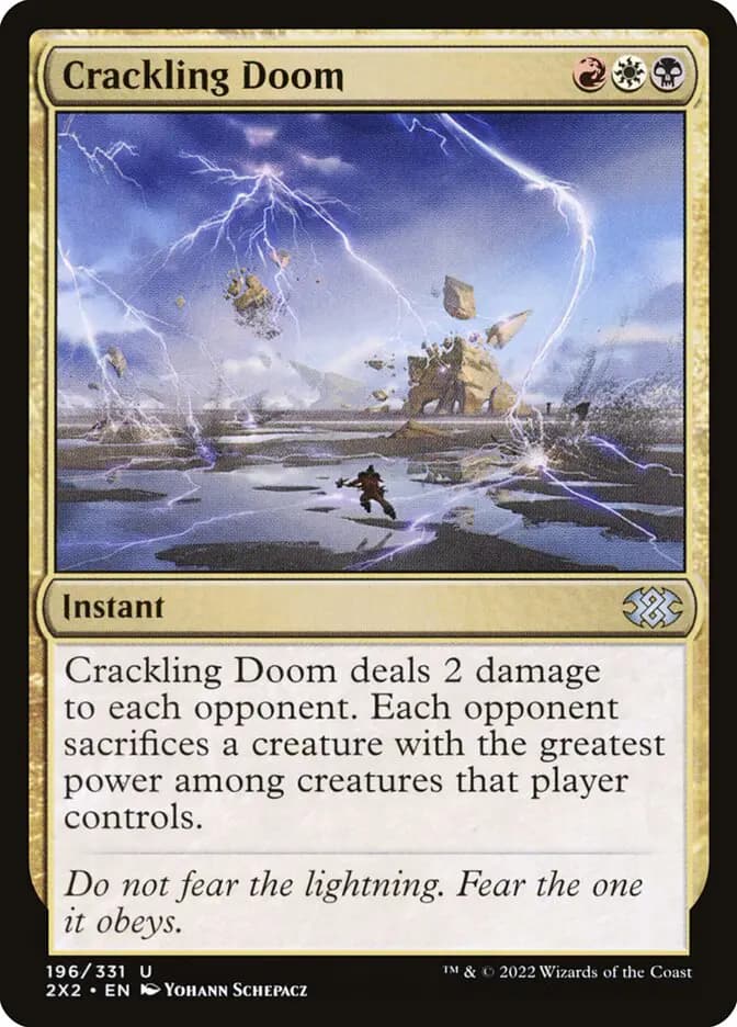 Card image of Crackling Doom