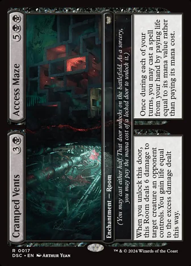 Card image of Cramped Vents / Access Maze