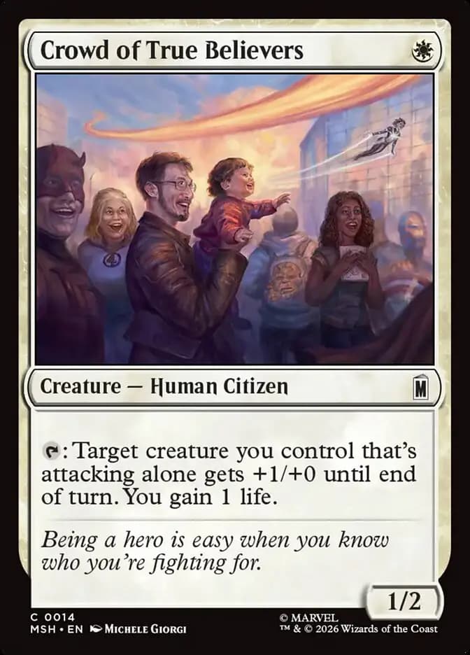 Card image of Crowd of True Believers
